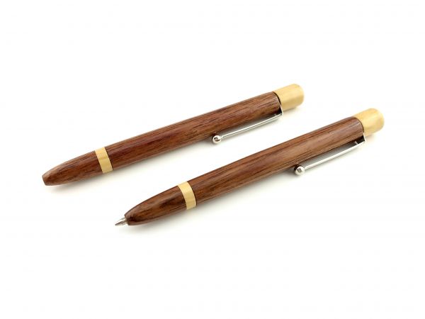 Kugelschreiber und Bleistift Hermann und Hermine