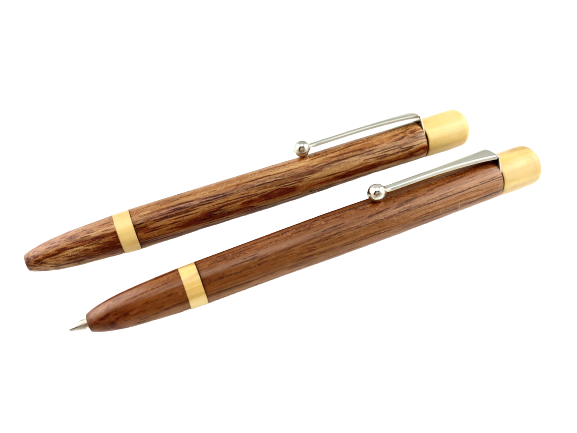 Kugelschreiber und Bleistift Hermann und Hermine