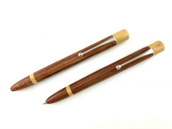 Kugelschreiber und Bleistift Hermann und Hermine